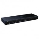 D-link Switch KVM PS2-USB clavier-.cran- souris 16ports - rackable 19 pouces (DKVM450) Commutateur KVM
