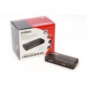 Edimax EK-UAK4 (EKUAK4) 4-port Commutateur KVM