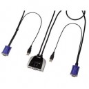 Hama Hama - 52348 - Commutateur KVM à 2 ports S2100 pour ordinateur