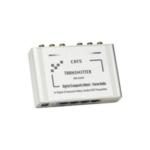 Konektikpc Emetteur composite vers 4 sorties CAT5 (3548380501504) Commutateur KVM