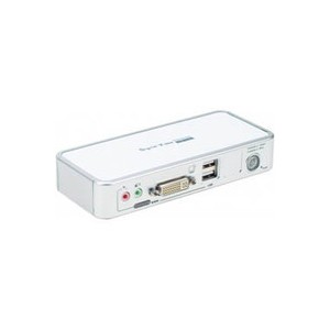 Konektikpc Kvm 2 ports DVI/USB avec Audio / Hub USB 2ports (3548380522950) Commutateur KVM