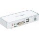 Konektikpc Kvm 2 ports DVI/USB avec Audio / Hub USB 2ports (3548380522950) Commutateur KVM