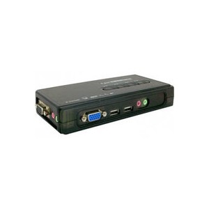 Konektikpc Kvm 4 ports usb avec audio (3548380620441) Commutateur KVM