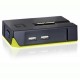 Levelone Level One 2-Port 2*USB KVM Switch LevelOne Black Edition (KVM-0222) Commutateur KVM
