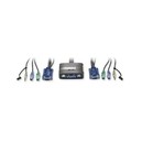 Levelone LEVELONE - Câble et commutateur KVM, PS/2 + audio, 2 PCs connecte 2 PC avec 1 clavier, souris et mon... (KVM-0213)