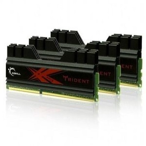 Barrette mémoire pour PC G.Skill Extreme3 3 x PC16000 Trident + Turbulence Fan 2 Go (F316000CL9T6GBTDD)