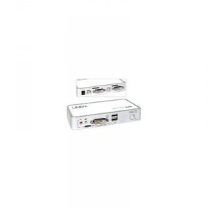 Lindy Electronics Lindy - Switch KVM Lite DVI USB audio 2 - avec câbles combo, pour Mac et PC (4002888323390) Commutateur KVM