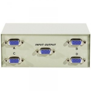 Belkin Belkin Monitor switch - 4 ports (011,640)