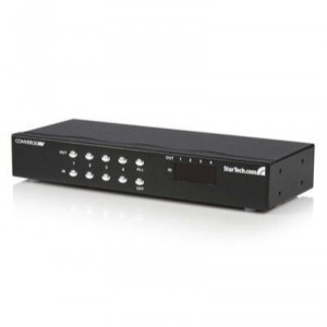 StarTech.com StarTech.com VGA splitter ST424MX 4 x HD-15 Video Input, 4 x HD-15 Video Output - 1920 x 1440 @ 85 ... Switch