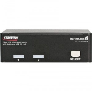 StarTech.com (SV231HDMIUA) 2-port Commutateur KVM