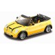 BBurago - 45024 - Voiture sans pile - Construction - Kit Mini Cooper S Cabrio. - échelle 1/32