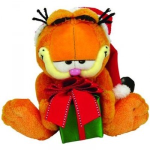 Ty Beanie Baby - Garfield Happy Holidays