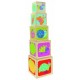 Boikido Pyramide 5 cubes, dès 18 mois