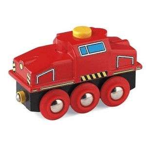 Brio - 33235 - Wooden Train Track - Locomotive Towing