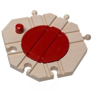 Brio - 33361 - Wooden Train Track - Mechanical Turntable