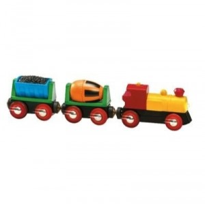 Brio - 33535 - Circuits de train en bois - Train à piles