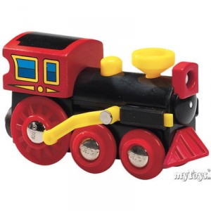 Brio - 33537 - Circuit de train en bois - Locomotive à vapeur classique