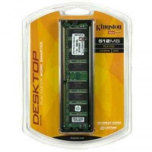 Mémoire DDR RAM Kingston PC2700 512 Mo (KVR333S4R25512)