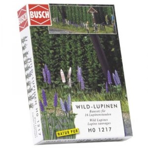 Hornby France - Busch - 1217 - Circuit - Train - Lupins pour lisières
