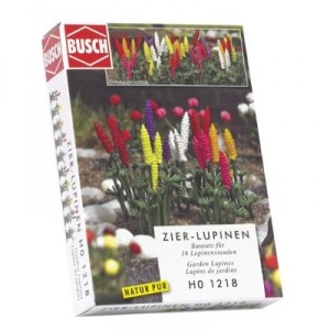 Hornby France - Busch - 1218 - Circuit - Train - Lupins de jardin
