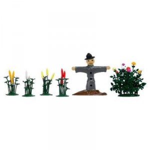 Hornby France - Busch - 1233 - Circuit - Train - Lupins et dahlias