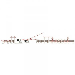 Hornby France - Busch - 6020 - Circuit - Train - Kit passage a niveau (Busch)