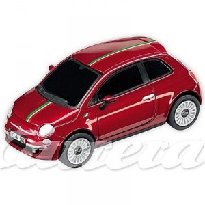 carrera Go!!! -61037 -voitures - -Fiat 500, rouge (Carrera)