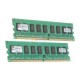 Barrette mémoire pour serveur Kingston ValueRAM DDRII 2 x 2 Go PC6400 ECC 2 x 2 Go (KVR800D2E5K2/4G)