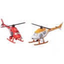 Mattel - P6332 - Véhicule - Cars - 2 Véhicules Cars - Scenes du Film - Ron Hover et Kathy Copter
