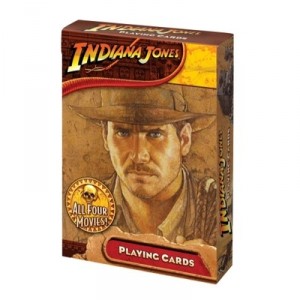 Cartamundi - 106696124101 - Maps - Indiana Jones - Poker - Movie "Kingdom of Crystal Skull - (Carta Mundi)