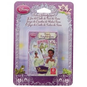 Cartamundi - 107514924101 - Card Games - Memory Game + Play Princess Tiana - 2 in 1 (Carta Mundi)