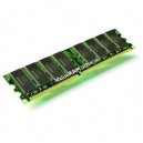 Mémoire DDR2 RAM Kingston PC2-3200 2 x 512 Mo (KVR400D2S4R3K21G)
