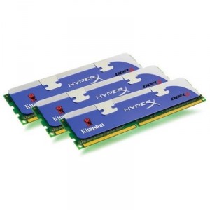 HyperX - Mémoire - : 3 x 1 - DIMM 240 broches - - 1600 MHz PC3-12800 - CL9 - 1.65 V -... DDR3 SDRAM Kingston 3 Go (KHX1600C9D3