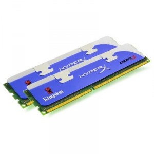 HyperX - Mémoire - 4 Go : 2 x 2 Go - DIMM 240 broches - DDR3 - 1333 MHz PC3-10600 - CL9 - 1.6 V - ... Kingston (KHX1333C9D3K24
