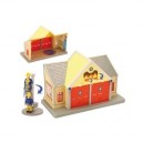 Character Options Sam Le Pompier Caserne de Pompiers mini playset