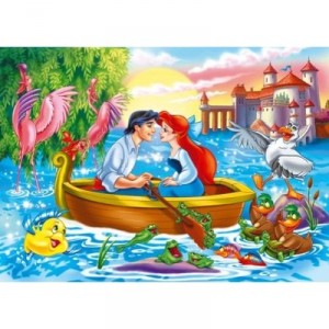 Clementoni - 24666 - Kid Puzzle - Puzzle Pieces 2X20 - The Little Mermaid