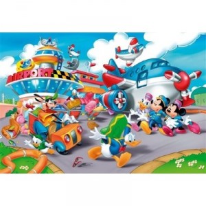 Clementoni-24706-Puzzle Enfant 2x20 pc-Mickey