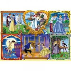 Clementoni - 26768 - Puzzle Pour Enfant - Puzzles 60 Pièces - Princesse Amoureuse