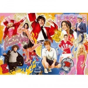 Clementoni - 303694 - Puzzle - High School Musical East High forever - 500 pièces
