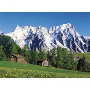 Clementoni-39106-Puzzle 1000 pc-Mont Blanc