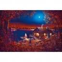 Clementoni-39121-Puzzle 1000 pc-Evening Serenity