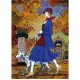 Clementoni-39128-Puzzle 1000 pc-Afternoon Stroll (blu)
