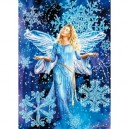 Clementoni-39144-Puzzle 1000 pc fluorescent-Snowflake fairies