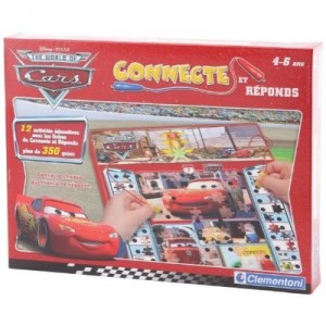Clementoni - 62593 - Jeu éducatif - Connecte et réponds Cars (Clementoni)