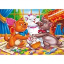 Clementoni Puzzles Animal Friends - 9 + 12 + 18 pièces