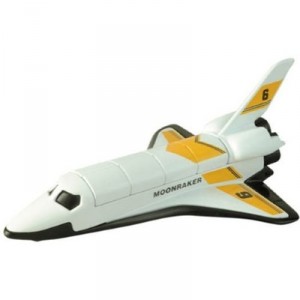 Corgi - TY95802 - Navette spatiale en Métal James Bond - "Moonraker" - 15 cm - Livré en boite vitrine (Corgi Classics)