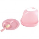 Corolle - Accessoire Poupon - Les Classiques- La Nursery - Ensemble Bavoir and Couverts R7291