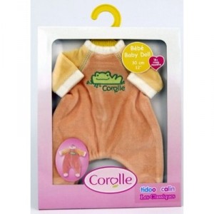 Corolle - Accessoire Poupon - Mon Premier - Les Habillages- BB 30Cm - Pyjama Abricot T3730
