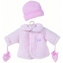 Corolle - N9720 - Accessoire Poupon - Les Classiques - Habillages Bébés 36 Cm - Bb36 Manteau Rose
