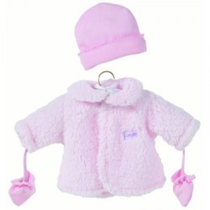 Corolle - N9720 - Accessoire Poupon - Les Classiques - Habillages Bébés 36 Cm - Bb36 Manteau Rose